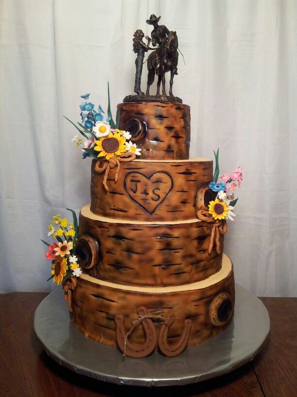 Tree Bark Wedding Cakes
 75 best images about My Yummy Cakes on Pinterest