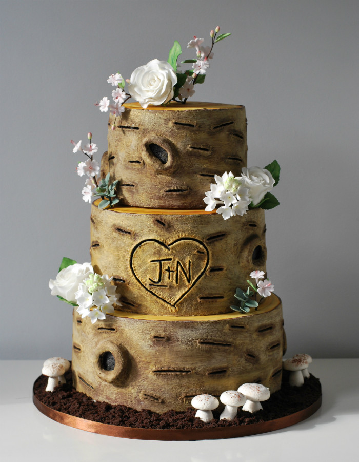 Tree Wedding Cakes 20 Best Ideas Rustic Wedding Cake Archives Little Bear Cakery