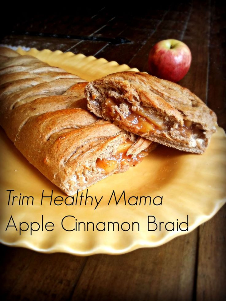 Trim Healthy Mama Approved Bread
 THM E Apple Braid Trim Healthy Mama