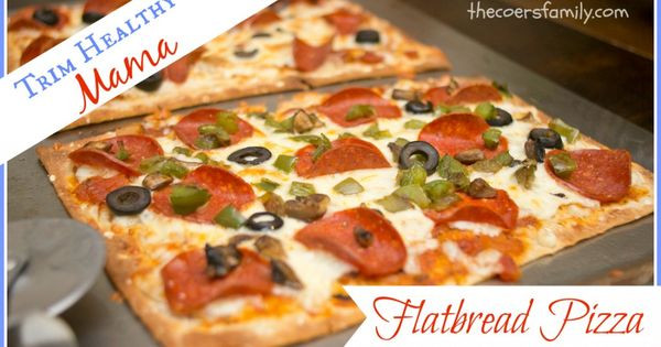 Trim Healthy Mama Bread
 Low Carb Flatbread Pizza Recipe