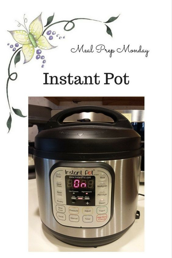 Trim Healthy Mama Instant Pot Recipes
 Meal Prep Monday in my Instant Pot for my Trim Healthy