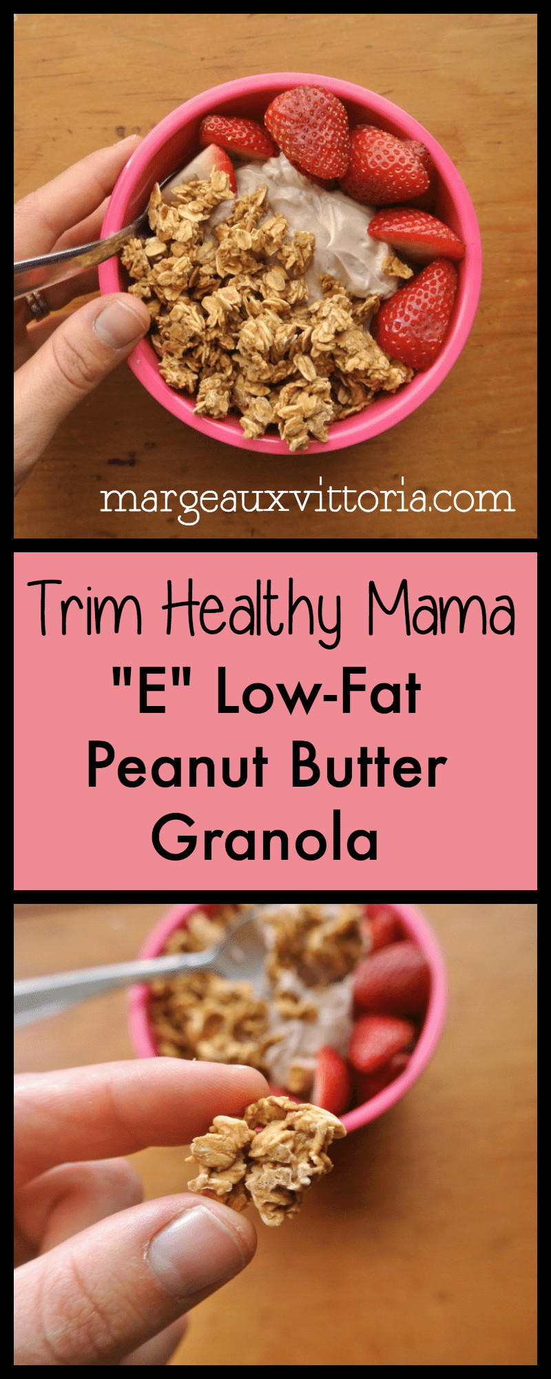 Trim Healthy Mama Recipes Breakfast
 Trim Healthy Mama “E” Low Fat Peanut Butter Granola