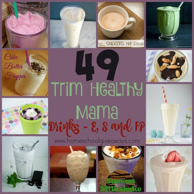 Trim Healthy Mama Smoothies
 49 THM Drink Recipes – sorted by fuel cycle