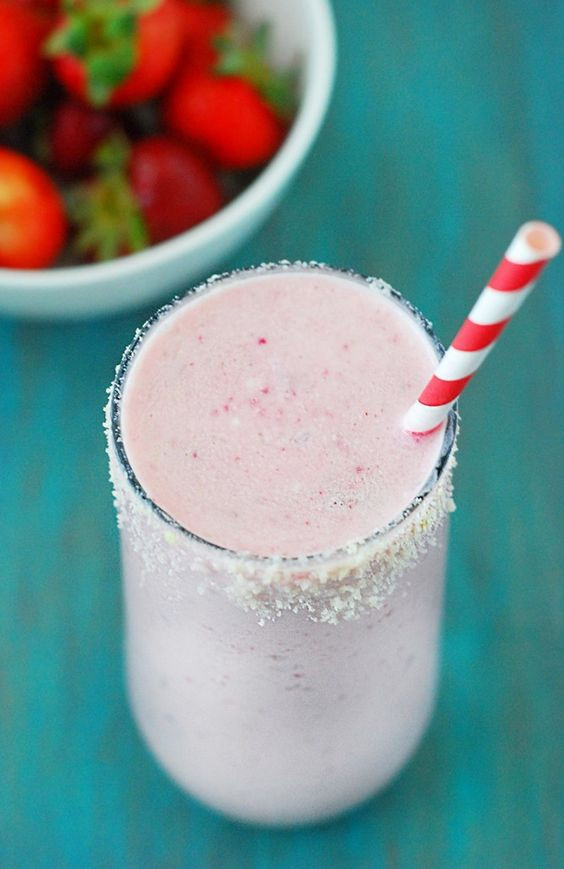 Trim Healthy Mama Smoothies
 Low Carb Strawberry Cheesecake Smoothie Recipe
