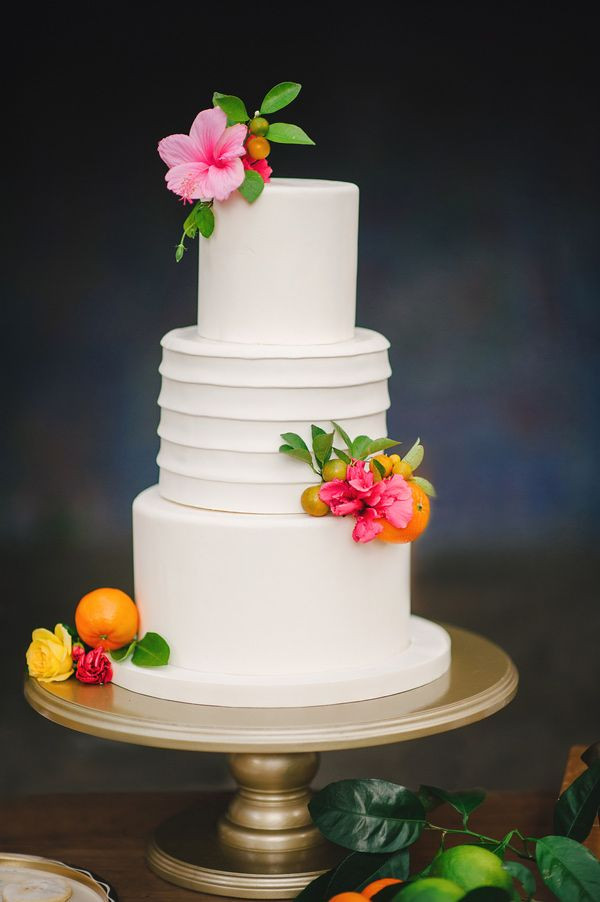 Tropical Wedding Cakes
 A Tropical Wedding Theme Arabia Weddings