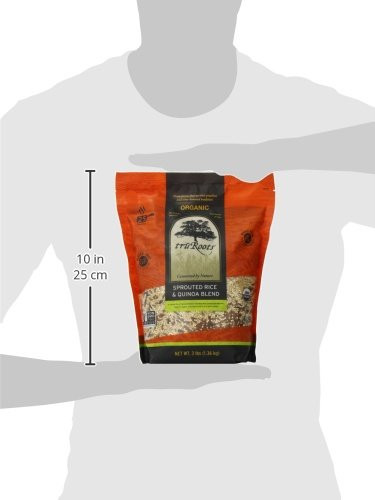 Truroots Organic Sprouted Rice And Quinoa Blend Bag 3 Lbs
 truRoots Organic Sprouted Rice and Quinoa Blend Bag 3 lbs
