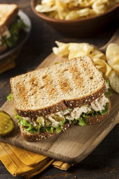 Tuna Sandwiches Healthy
 How Many Calories in a Whole Tuna Sandwich on Wheat