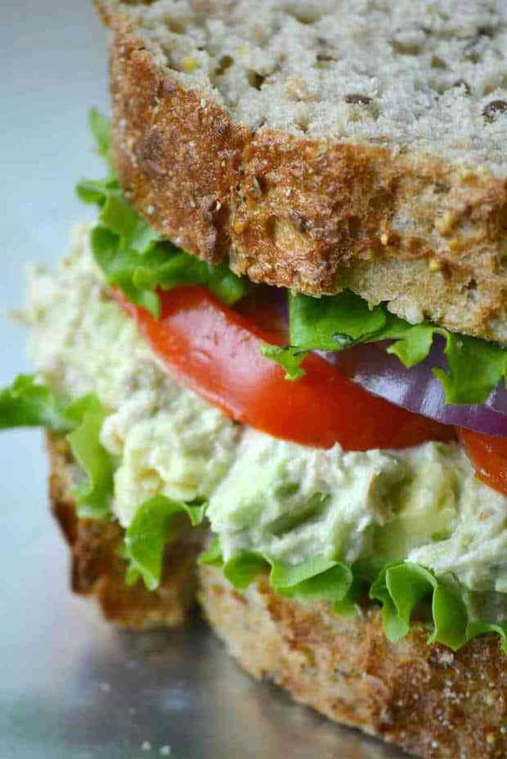 Tuna Sandwiches Healthy
 Heart Healthy Tuna Avocado Salad Sandwich