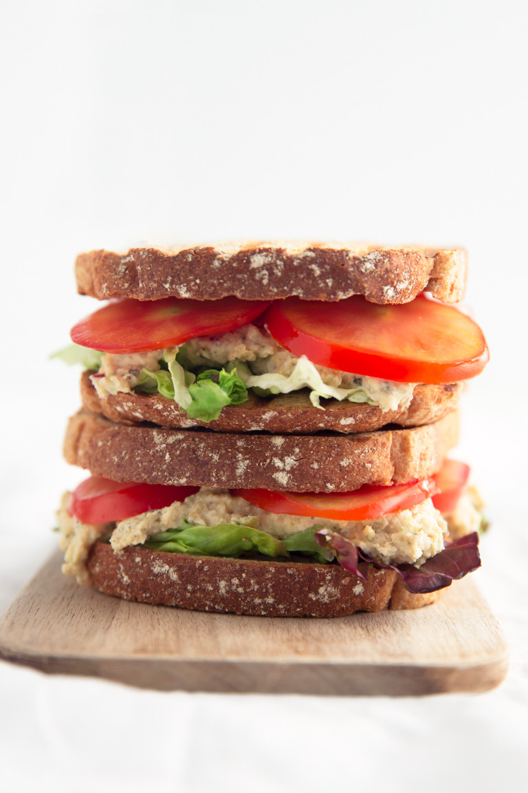 Tuna Sandwiches Healthy
 Vegan Tuna Sandwich