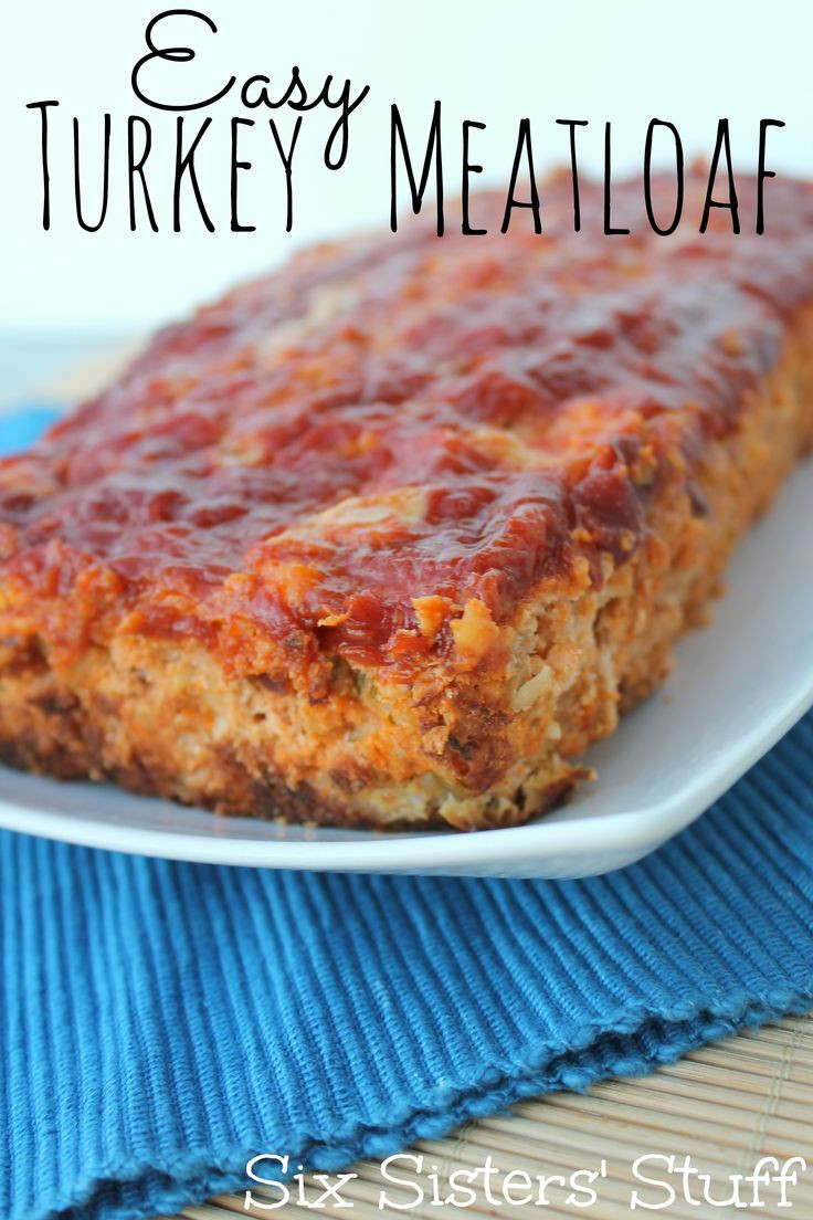 Turkey Meatloaf Recipe Healthy
 260 best images about Ground turkey recipes on Pinterest