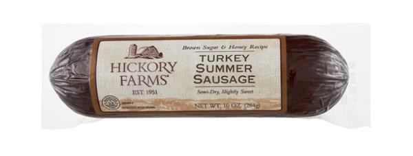 Turkey Summer Sausage
 Hickory Farms Brown Sugar & Honey Recipe Turkey Summer