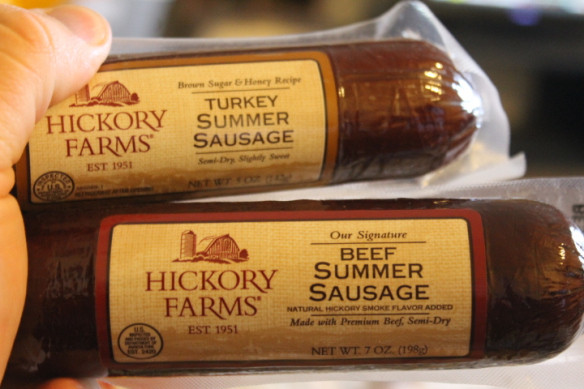 Turkey Summer Sausage
 Product Reviews Hickory Farms Meats and Cheeses