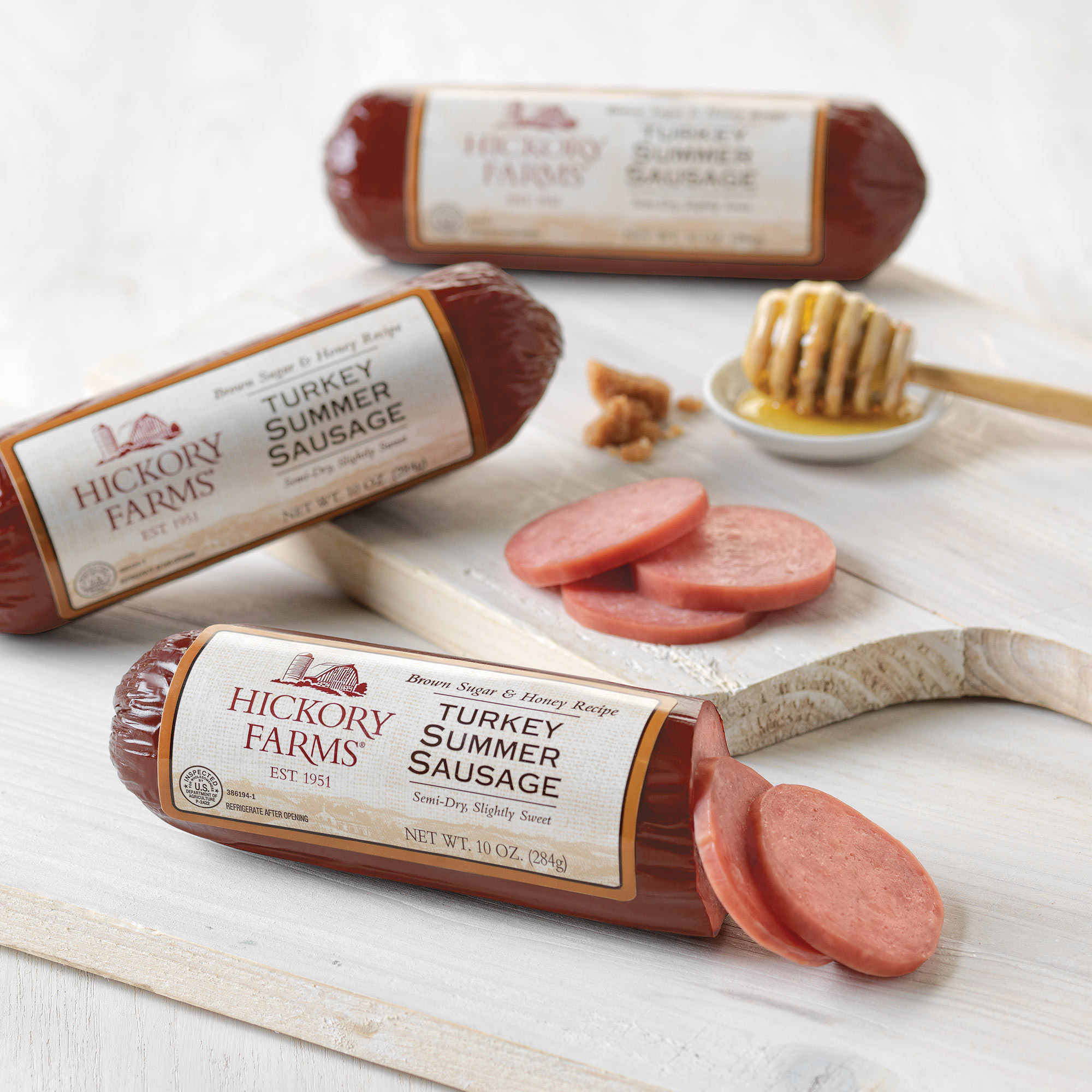 Turkey Summer Sausage
 Turkey Summer Sausage 3 Pack Gift