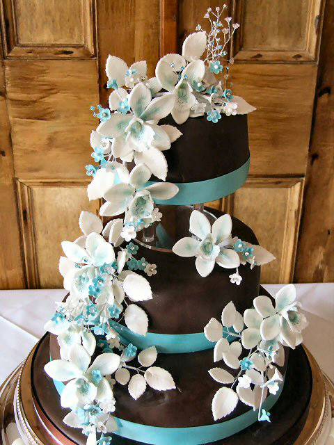 Turquoise Wedding Cakes
 Fashion A Lime Green and Turquoise Wedding