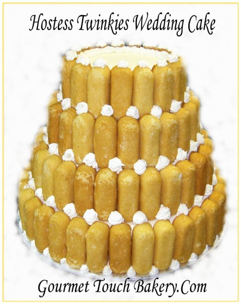 Twinkie Wedding Cakes
 Gourmet Touch Bakery Gallery Custom Wedding Cakes