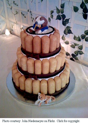 Twinkie Wedding Cakes
 Maddycakes Muse Hostess Cakes