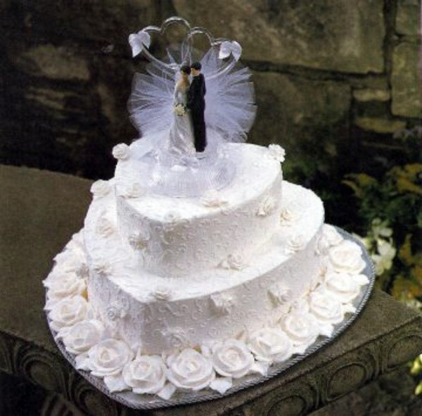 Two Tiered Wedding Cakes
 Cheap two tiered wedding cakes