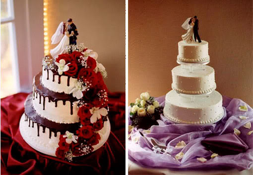 Type Of Wedding Cakes
 Different Types Wedding Cakes