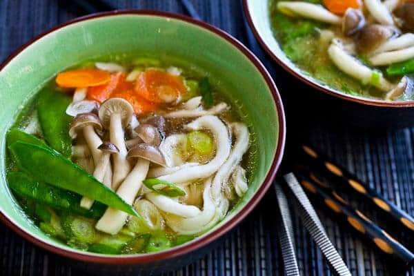 Udon Noodles Healthy
 15 Minute Udon Miso Noodle Soup Steamy Kitchen Recipes