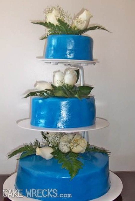 Ugly Wedding Cakes
 Cake Wrecks Home 7 Seriously Ugly Wedding Cakes To