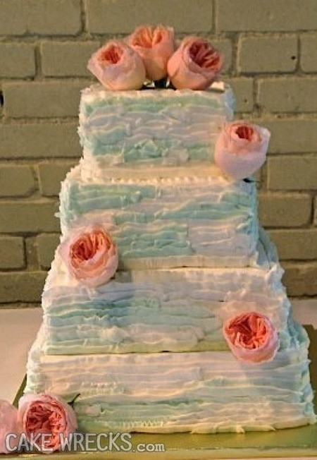 Ugly Wedding Cakes
 Cake Wrecks Home 7 Seriously Ugly Wedding Cakes To