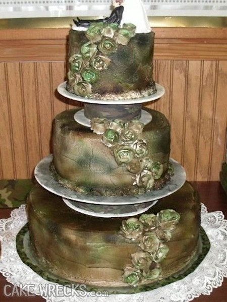 Ugly Wedding Cakes
 Cake Wrecks Home 7 Seriously Ugly Wedding Cakes To
