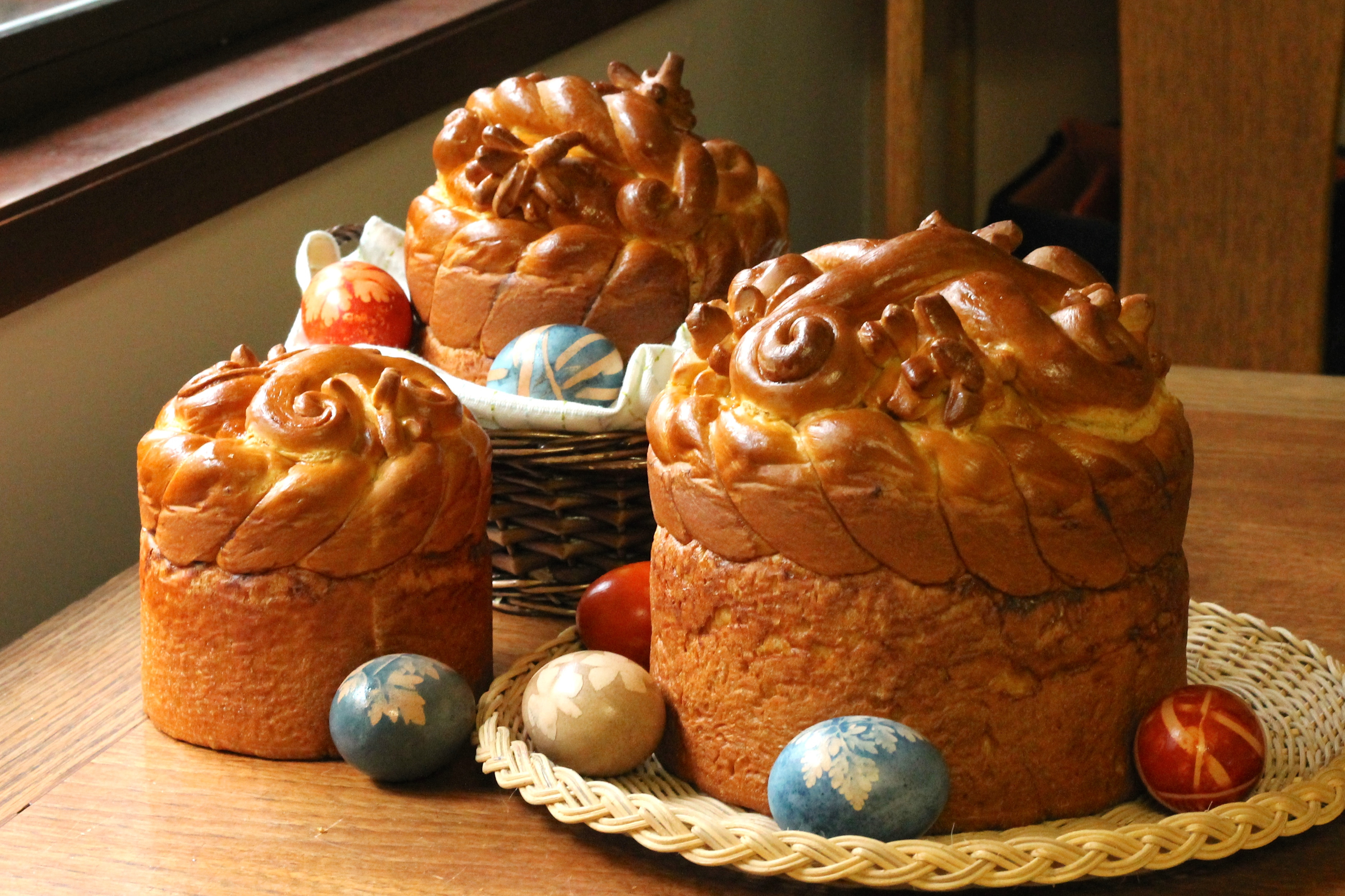 Ukrainian Easter Bread
 Daring Bakers Ukrainian Easter Paska