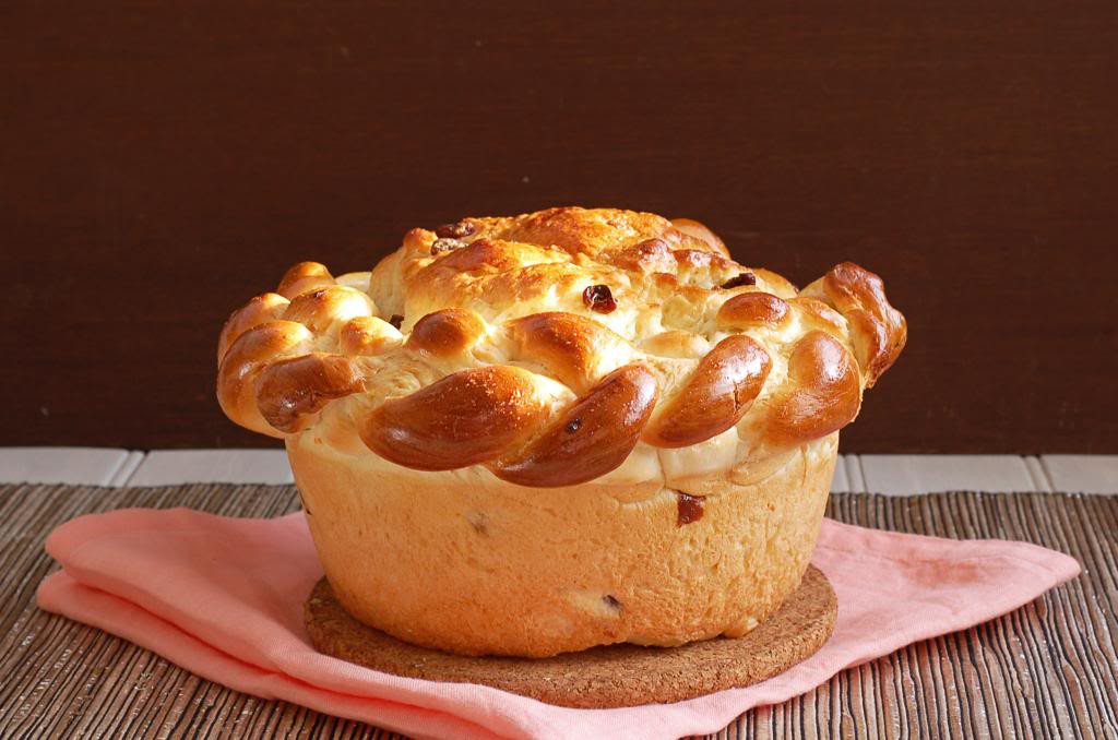 Ukrainian Easter Bread
 Ukrainian Paska Bread