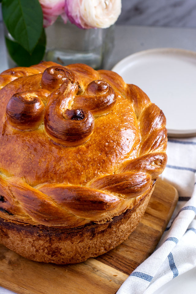 Ukrainian Easter Bread
 Easter Paska Bread