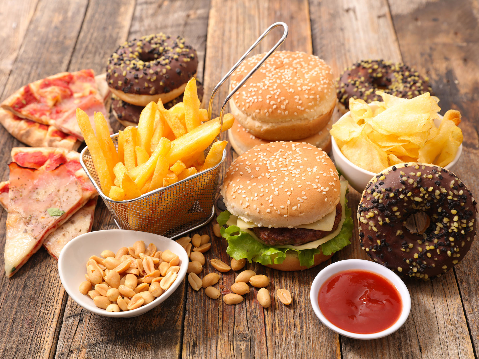 Un Healthy Snacks
 Fast food as bad for you as a bacterial infection Easy