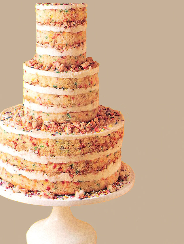 Uniced Wedding Cakes
 The Naked Wedding Cake un iced