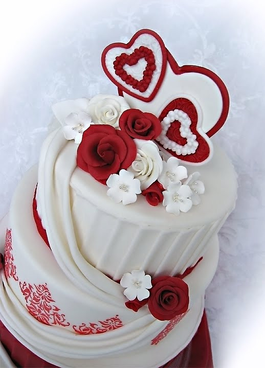 Valentine Day Wedding Cakes
 Love Wedding Cakes To Valentine s Day