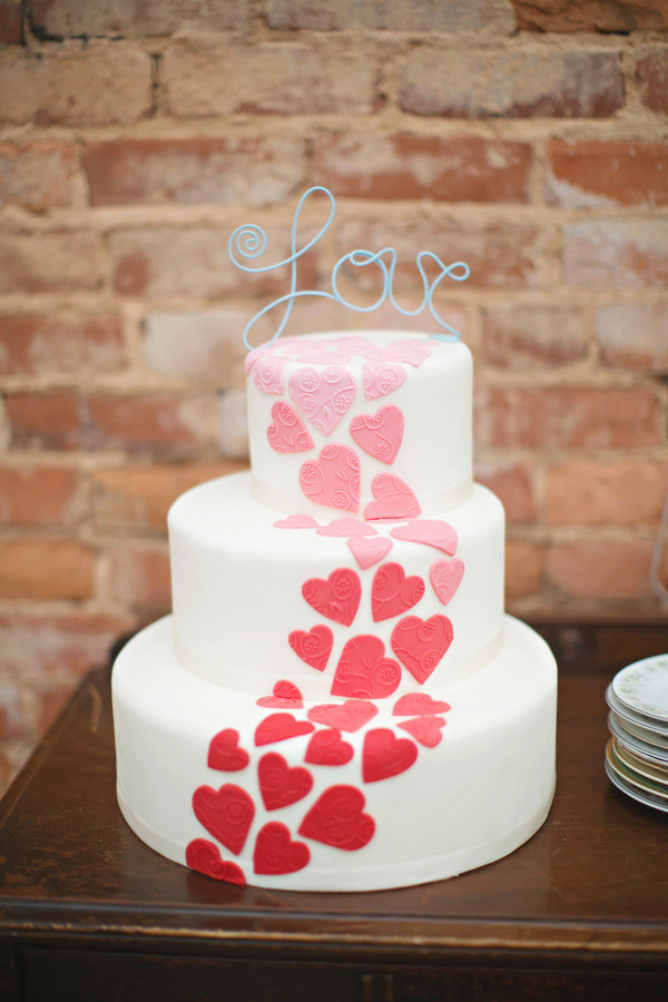 Valentine Day Wedding Cakes
 Valentine s Day Wedding Cake