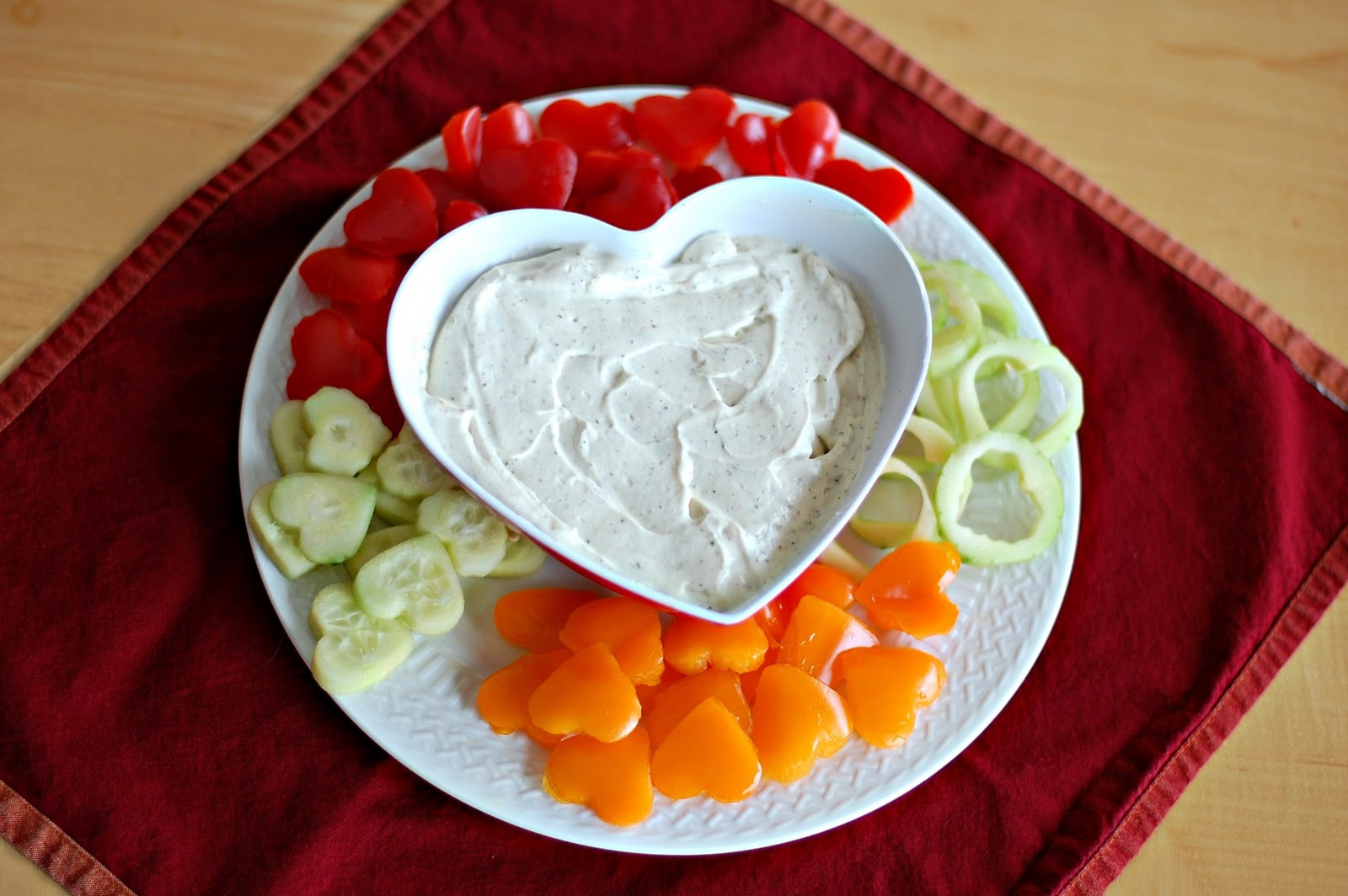 Valentine Healthy Snacks
 Art From My Table Healthy Valentine Snack