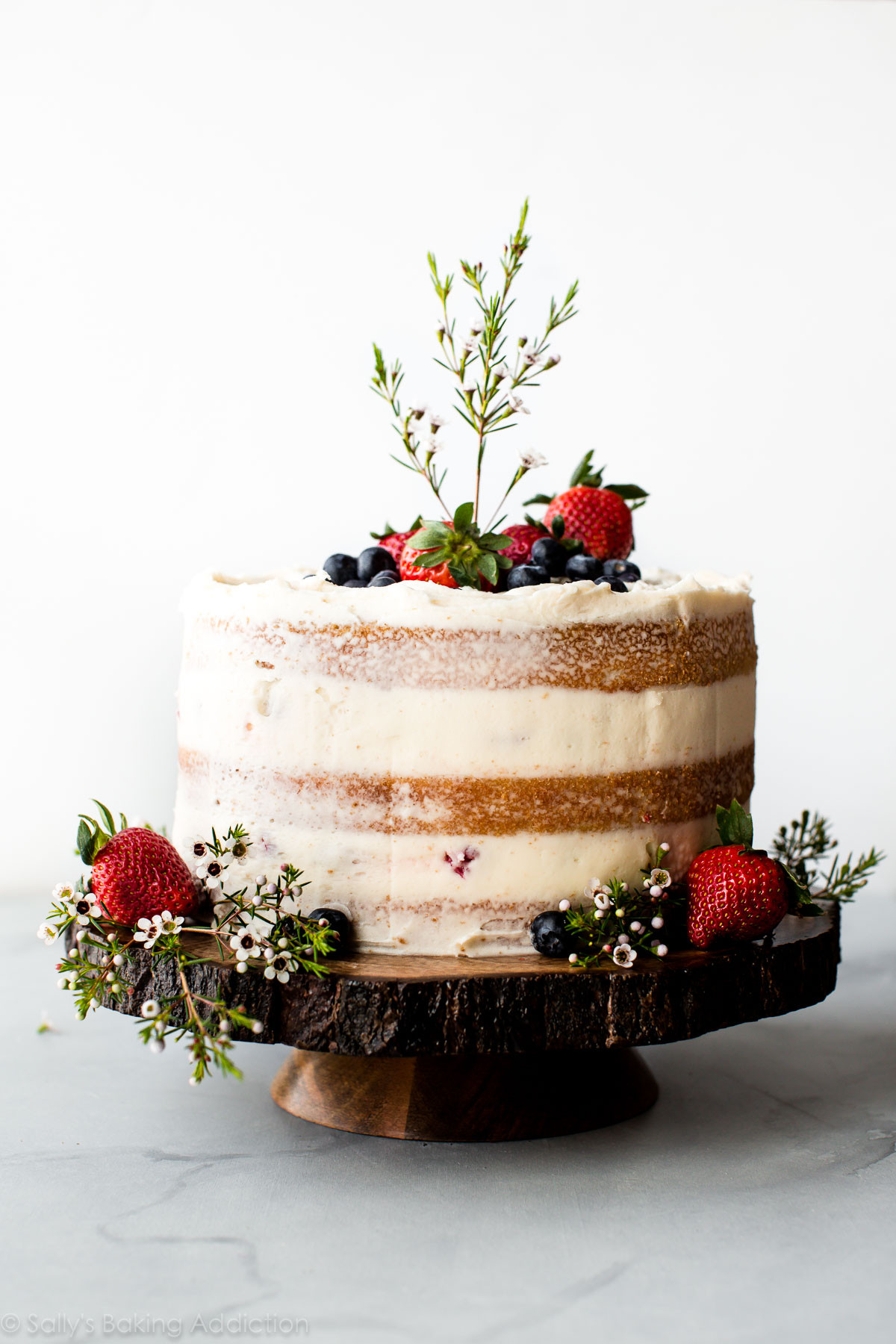 Vanilla Wedding Cake Recipe
 Vanilla Naked Cake