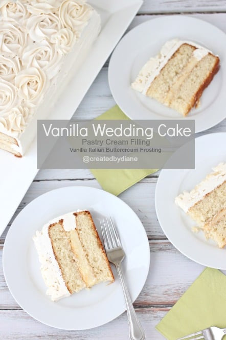 Vanilla Wedding Cake Recipes
 Vanilla Wedding Cake