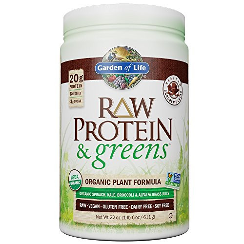 Vega Organic Protein And Greens
 Garden of Life Greens and Protein Powder Organic Raw
