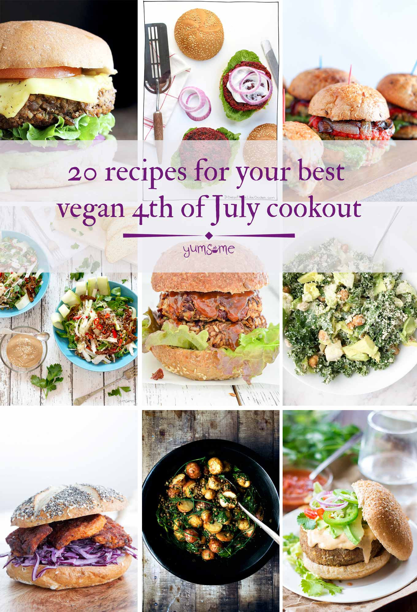 Vegan 4Th Of July Recipes
 20 Recipes For Your Best Vegan 4th of July Cookout