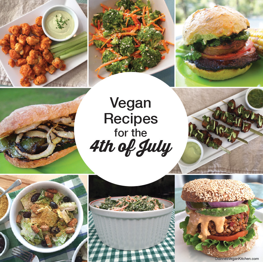 Vegan 4Th Of July Recipes
 10 Vegan Recipes for the 4th of July Dianne s Vegan Kitchen