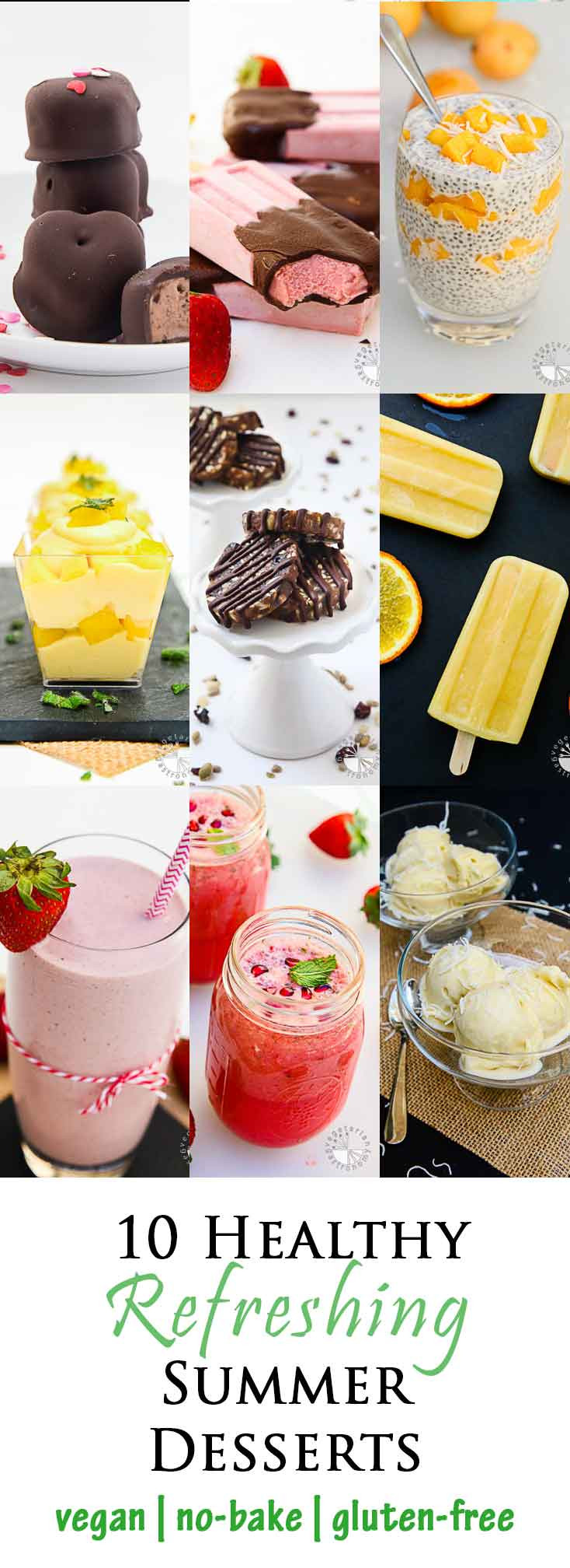 Vegan Summer Desserts
 10 Healthy Refreshing Summer Desserts Vegan Ve arian