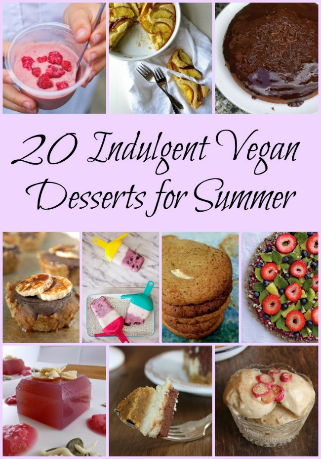 Vegan Summer Desserts
 20 summer desserts perfect for vegans