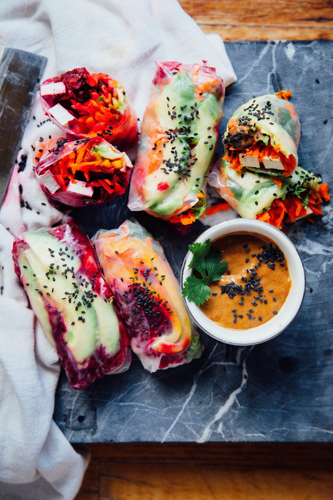 Vegan Summer Recipes
 This Rawsome Vegan Life VEGGIE SUMMER ROLLS with CHIPOTLE