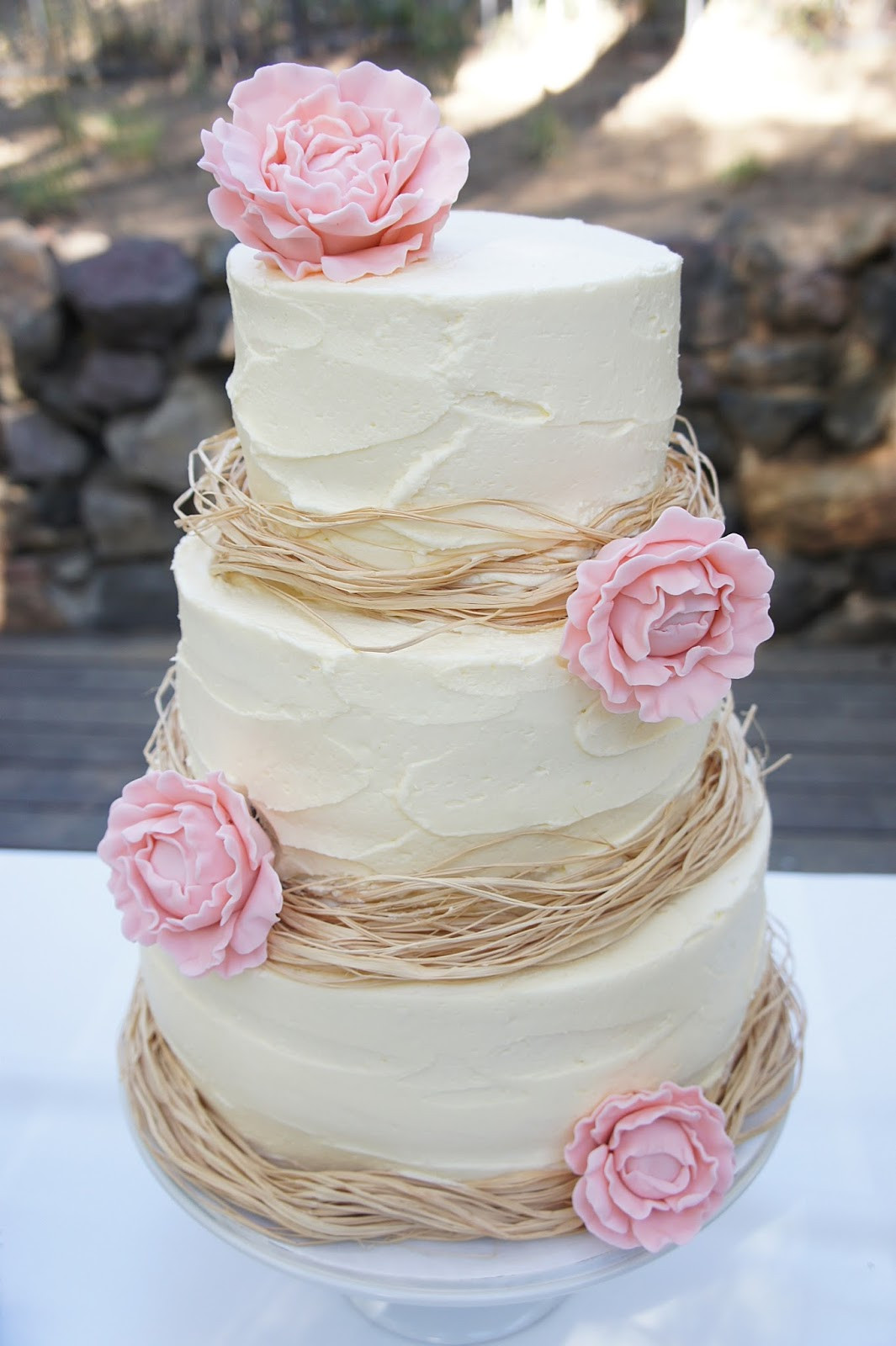 Vegan Wedding Cakes
 Half Baked Co Blush and Ivory Wedding Dessert Table