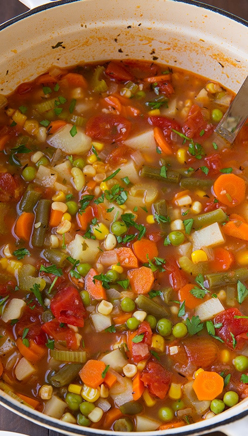 Vegetable Soups Healthy
 Ve able Soup Cooking Classy