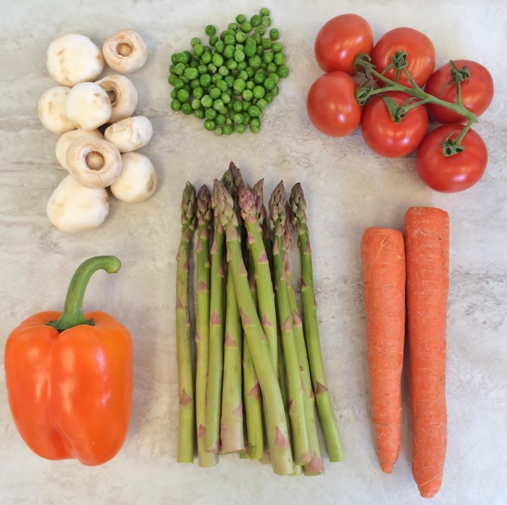 Vegetables For Easter Dinner
 Spring Pasta Primavera with Ham