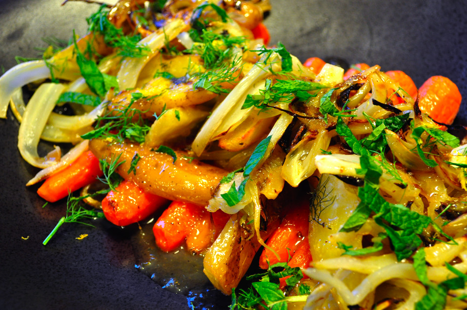 Vegetables For Easter Dinner
 The ex Expatriate s Kitchen Caramelized Fennel and Root