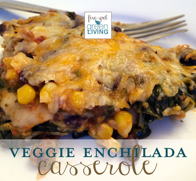 Vegetarian Casserole Recipes Healthy
 Ve arian Enchilada Casserole Recipe Five Spot Green Living