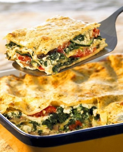 Vegetarian Lasagna Healthy
 Ve able Lasagna