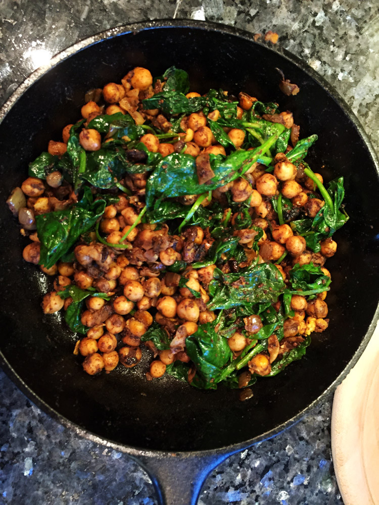 Vegetarian Middle Eastern Recipes
 Middle Eastern Spiced Chickpeas