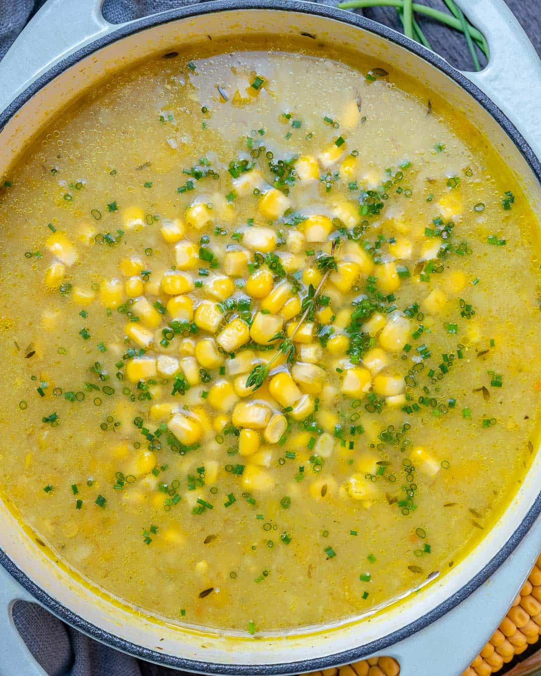 Vegetarian Summer Corn Chowder
 Healthy Summer Corn Chowder Ve arian and Gluten Free